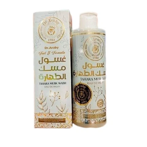 Dr. Araby Eau de Milky Tahara Musk Feminine Intimate Wash - dyes free, parabens free