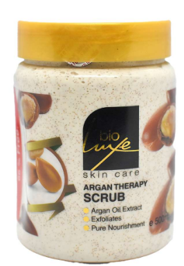 Bio Luxe Skin Care Argan Therapy Facial Scrub