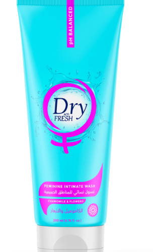 Dry Fresh Feminine Intimate Wash with Chamomile Extract