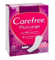 Carefree Plus Large Pantyliners Light Scent