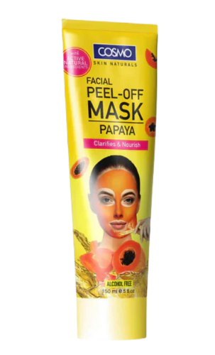 Cosmo Nourishing Facial Peel-Off Mask Papaya Scent - alcohol free