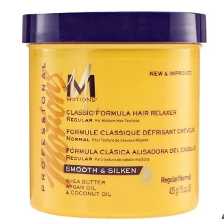 Motions Classic Formula Super Hair Relaxer with Shea Butter, Argan Oil & Coconut Oil for Coarse Hair