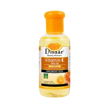 Disaar Moisturizing, Nourishing & Whitening Face Oil with Vitamin C, Glutathione & Hyaluronic Acid