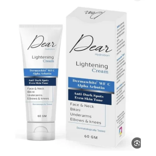 Dear Lightening & Anti-Dark Spot Face & Body Cream with Derma White & Alpha Arbutin