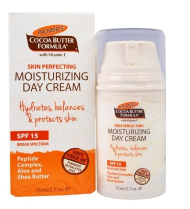 Palmer's Moisturizing & Hydrating Facial Day Cream with Vitamin E, Aloe & Shea Butter SPF15 - parabens free, phthalate free, dye free