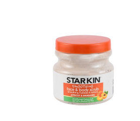 Starkin Smoothing, Hydrating & Softening Face & Body Scrub with Apricot & Mandarin Extract