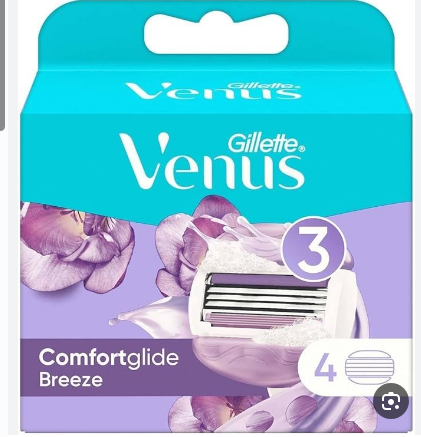 Gillette Venus Comfort Glide Breeze 3 Blade Razors