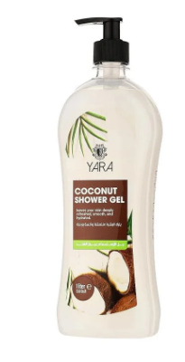 Yara Refreshing, Smoothing & Hydrating Shower Gel Coconut Scent - salt free