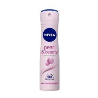 NIVEA Pearl & Beauty 72H Antiperspirant Deodorant Spray for Women - ethyl alcohol free