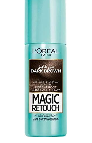 L'Oreal Magic Retouch Instant Root Concealer Spray for Dark Brown Hair