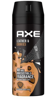 Axe 48H Deodorant Spray Leather & Cookies Scent for Men (-30 EGP)