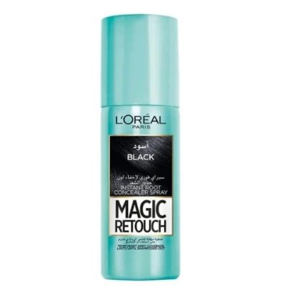 L'Oreal Magic Retouch Instant Root Concealer Spray for Black Hair