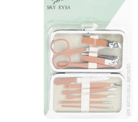 Sky Eysa Silver Manicure Set (10 Pieces)