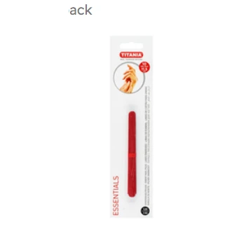 Titania Essentials Red 11.5cm Emery Nail Files