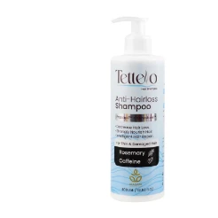Tettello Procapil Plus Kerestore Nourishing, Repairing & Anti-Hair Loss Shampoo with Rosemary Oil & Caffeine for Thin & Damaged Hair - sulfate free, silicon free
