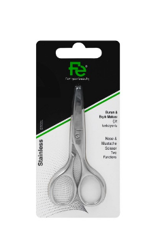 Fe Stainless Steel Mustache & Nose Scissors