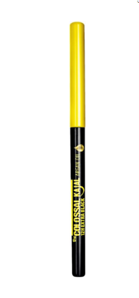 Maybelline The Colossal Kajal Waterproof 12H Pencil Eyeliner with Argan Oil Extra Black