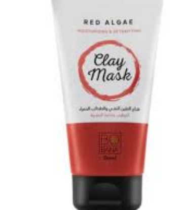 Bobana Moisturizing & Detoxifying Clay Face Mask with Red Algae