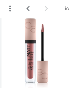 Catrice Cosmetics 12H Pro Ink Matt Liquid Lipstick 010 - vegan