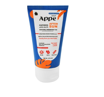 Appe Soothing & Tan Preserving Invisible Touch After Sun Lotion with Collagen, Niacinamide & Vitamin E
