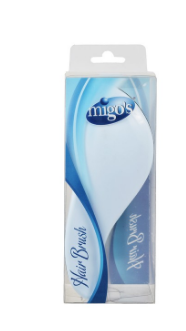 Migo's Black & White Hairbrush