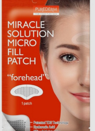 Purederm Miracle Solution Micro Fill Forehead Patch with Hyaluronic Acid