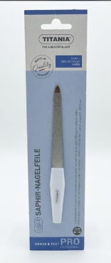 Titania White Nail File - مبرد أظافر تيتانيا الأبيض