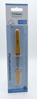 Titania Orange Sapphire Nail File - مبرد أظافر من الياقوت البرتقالي تيتانيا