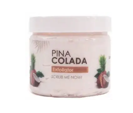Raw African Body Exfoliator Pina Colada Scent - animal testing free