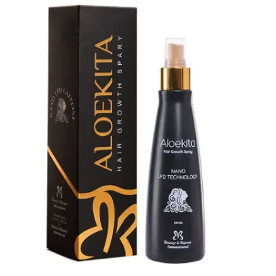 Aloekita Hair Growth Spray with Nano LPD Technology