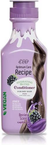 Eva Optimum Care Hydrating Blend Conditioner Berries Scent for Dry Hair - vegan, silicone free, parabens free
