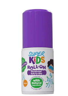 Super Kids Roll-On Deodorant for All Skin Types - parabens free, phthalate free, alcohol free 30 ml