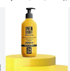 One Bond Anti-Fungal, Anti-Itching & Deodorizing Intimate Wash for Men - alcohol free, parabens free, sulfate free 300 ml