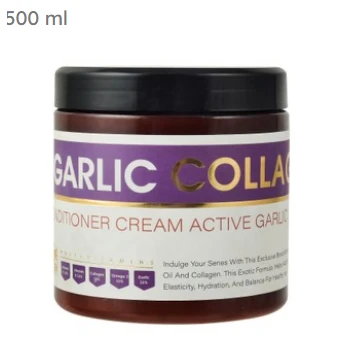 Faster Hydrating, Strengthening & Conditioning Hair Cream with Garlic Oil, Collagen & Vitamin E 500 ml