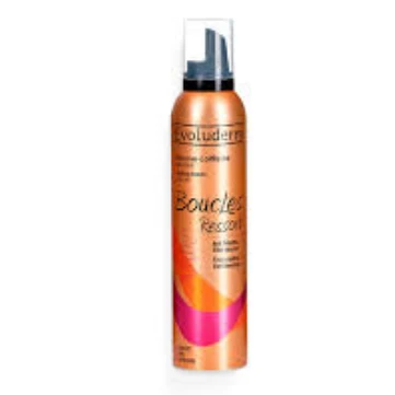 Evoluderm Boucles Ressort Styling, Curl Boosting & Anti-Frizz Foaming Hair Spray with Keratin 250 ml