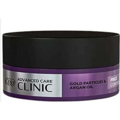 Eva Hair Clinic Gold Particles & Argan Oil Hair Taming & Moisturizing Mask for Frizzy Hair 200 gr