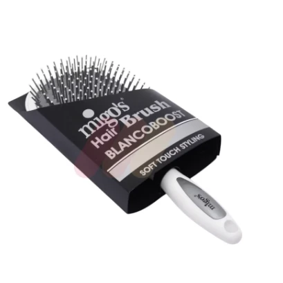 Migos White & Gray Blanco Boost Hairbrush
