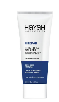 Urepar Smoothing, Nourishing & Anti-Flaking Body Cream with Urea for Dry & Rough Skin 200 ml