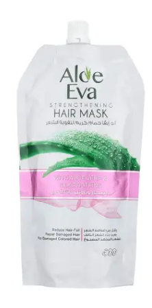 Aloe Eva Strengthening Hair Mask with Aloe Vera & Silk Proteins for Damaged Hair 250 gr