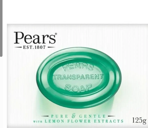 Pears Transparent Soap Bar with Lemon & Flower Extract 125 gr