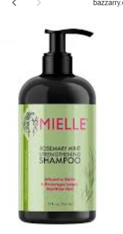 Mielle Rosemary Mint Strengthening Shampoo with Biotin - parabens free, sulfates free, paraffins free 355 ml
