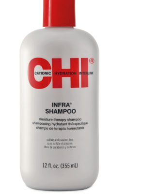 Chi Infra Moisturizing Shampoo - parabens free, sulfate free, gluten free 355 ml