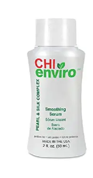 CHI Enviro Smoothing Hair Serum with Pearl & Silk Complex - gluten free, parabens free, sulfate free 59 ml