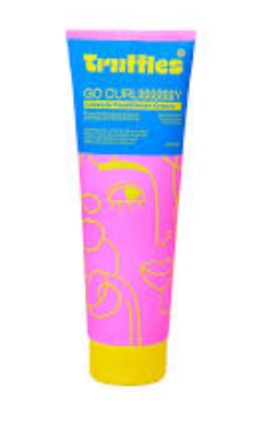 Truffles Go Curly Detangling, Defining & Frizz Control Leave-In Conditioner Cream with Mango Extract, Jojoba & Argan Oils - parabens free, silicone free, sulfate free 250 gr