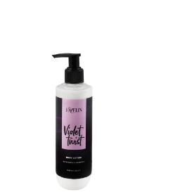Favelin Violet Twist Body Lotion with Shea Butter & Vitamin E - animal testing free, parabens free 250 ml