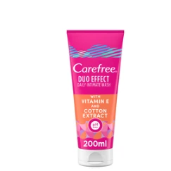 Carefree Duo Effect Daily Intimate Wash with Vitamin E & Cotton Extract 200 ml