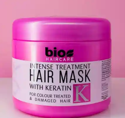 Bio Intense Treatment Hair Mask with Keratin for Color Treated & Damaged Hair 500 ml