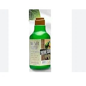 Bio Soft Moisturizing & Frizz Control Hair Balsam with Avocado for Weak & Brittle Hair - sulfate free, alcohol free, parabens free 410 ml