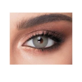 Luminous Quarterly Color Contact Lenses Dazzling Green 0 2 per pack