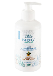 nfinity Natural Moiturizing & Frizz Reducing Hair Conditioner with Jojoba Oil & Shea Butter for Damaged Hair 300 ml